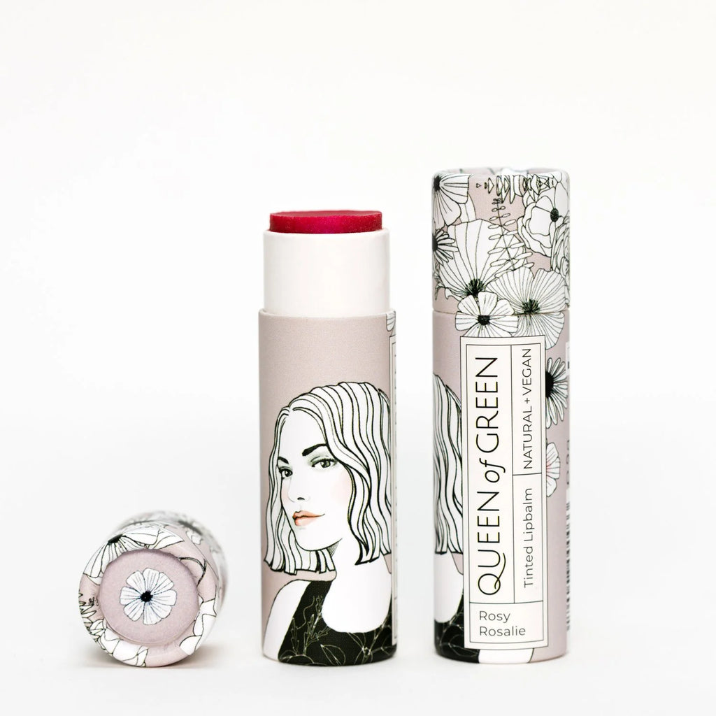 Lippenbalsam "Rosy Rosalie" von Queen of Green